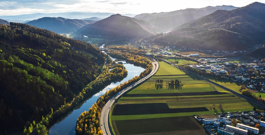 Autobahn in der Steiermark