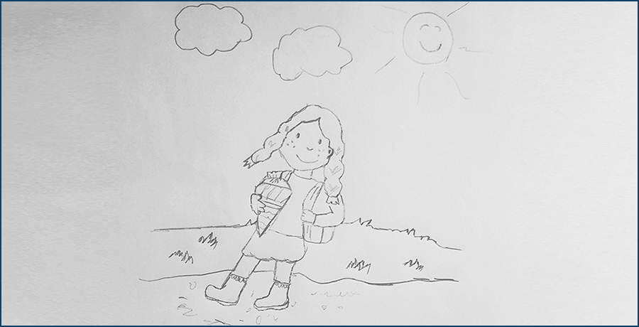 Zeichnung von Christin, 11 Jahre