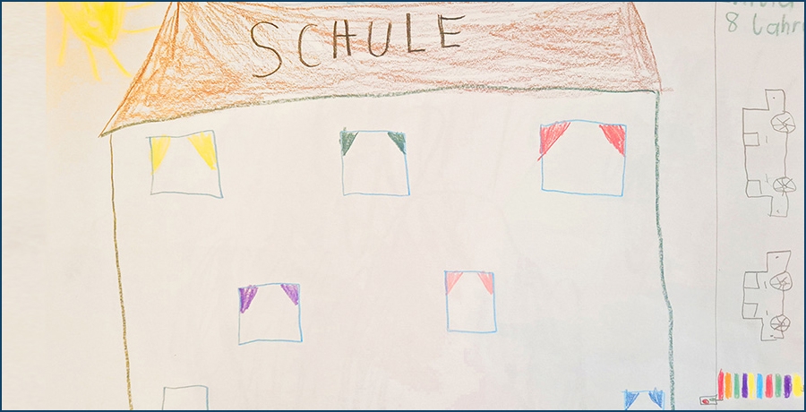 Zeichnung von Emilia, 8 Jahre