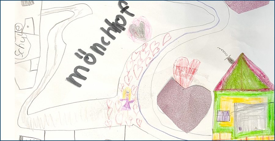 Zeichnung von Una, 7 Jahre