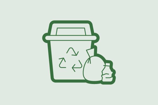 icon waste bins