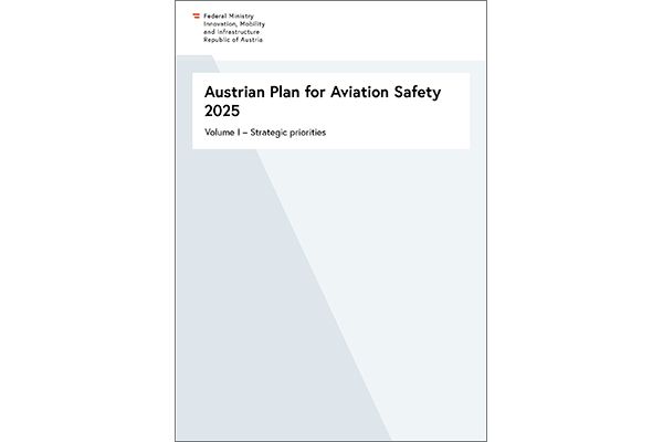 Titelbild des österreichischen Flugsicherheitsplans