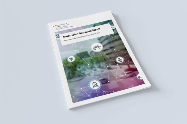 Titelblatt "Aktionsplan Geschwindigkeit"
