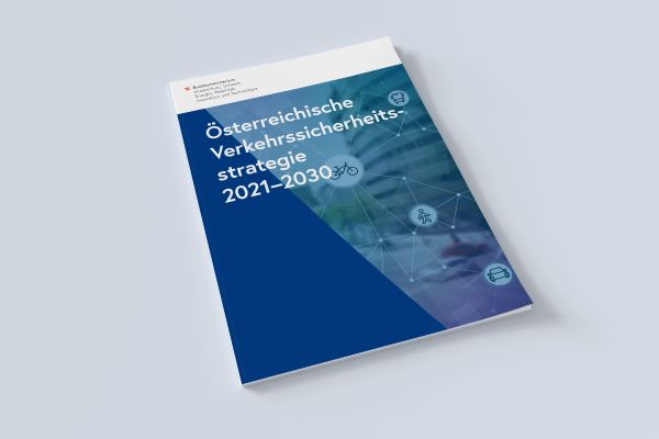Titelblatt der Publikation "Verkehrssicherheitsprogramm 2021-2030"