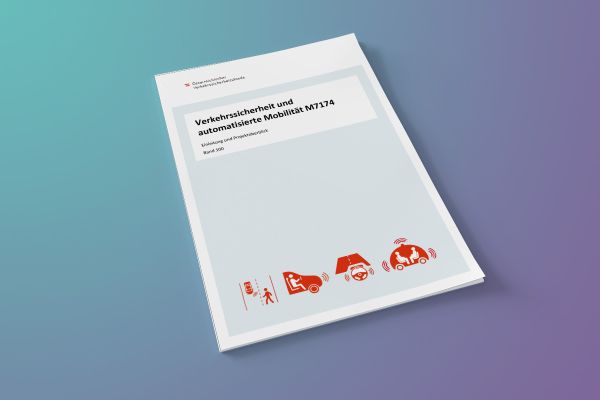 Titelblatt "Verkehrssicherheit und automatisierte Mobilität M7174"