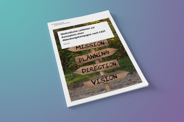 Titelblatt "Methodische Leitlinien zur Konzeption einer Ablenkungskampagne nach CAST"