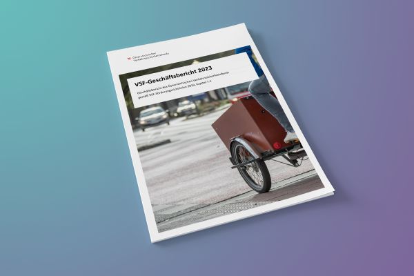 Titelblatt "VSF-Geschäftsbericht 2023"