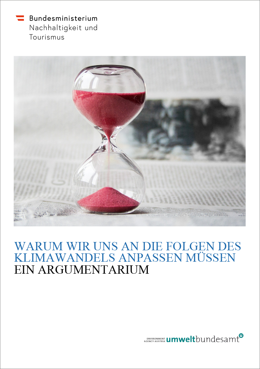 Titelblatt "Warum wir uns an die Folgen des Klimawandels anpassen müssen"
