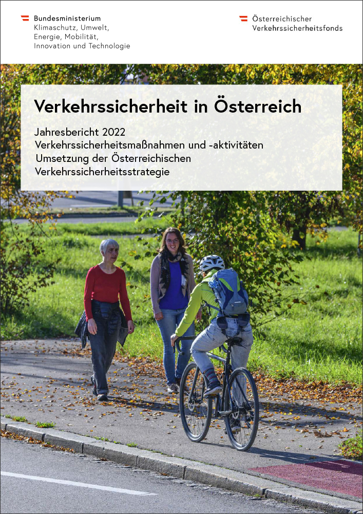 Verkehrssicherheit in Österreich Jahresbericht 2022, Titelbild