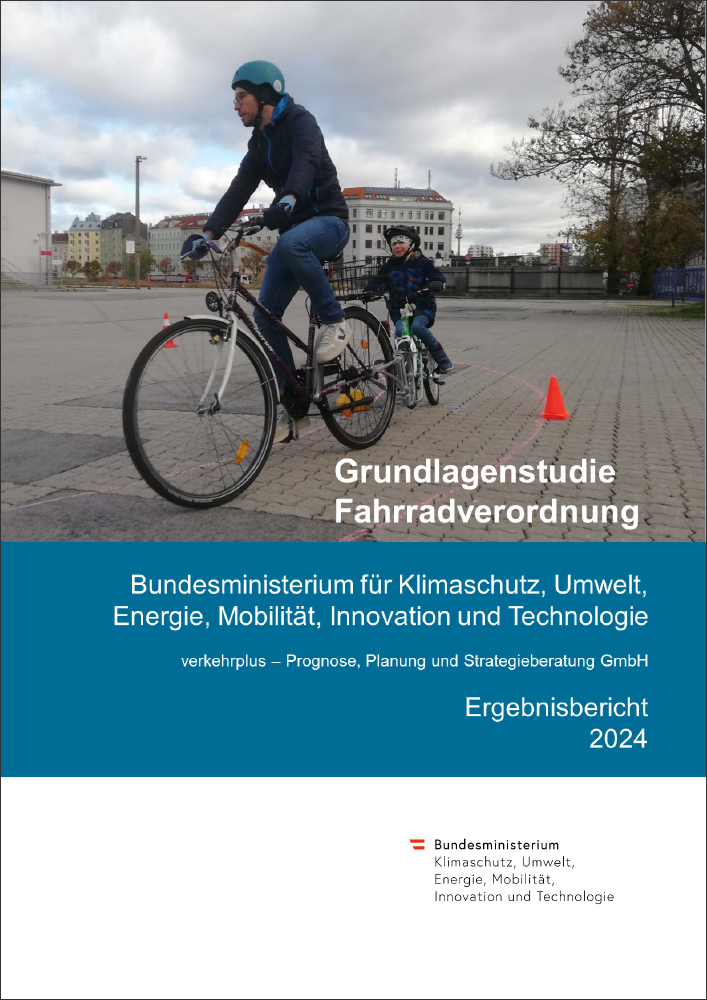 Grundlagenstudie Fahrradverordnung, Titelbild