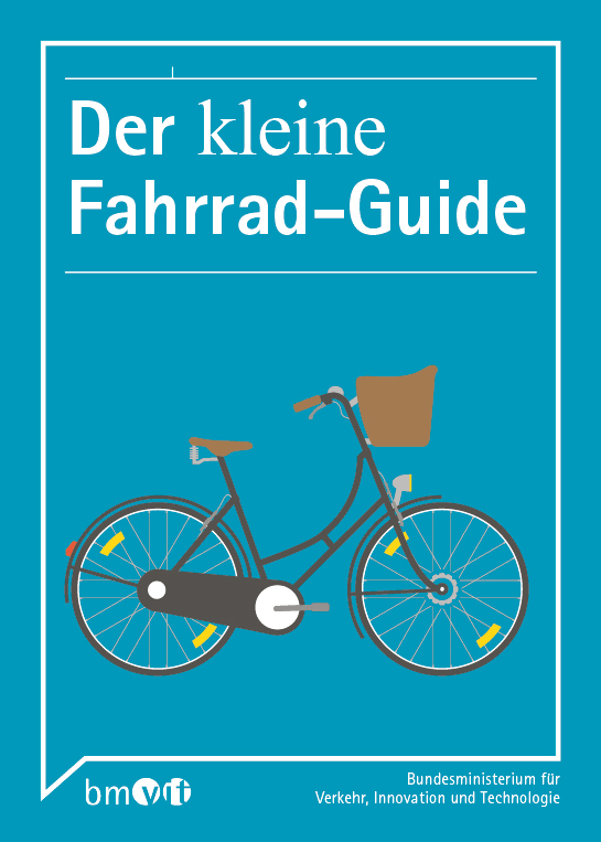 Titelblatt der Broschüre "Der kleine Fahrrad-Guide"