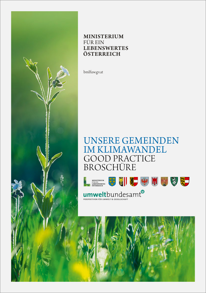 Broschüre Unsere Gemeinden im Klimawandel Good Practice Broschüre