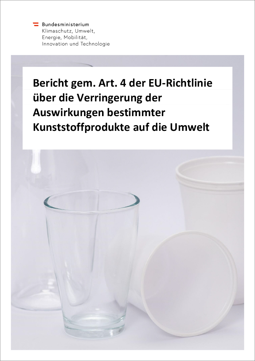 Titelblatt "Bericht gem. Art. 4 der EU-Richtlinie"