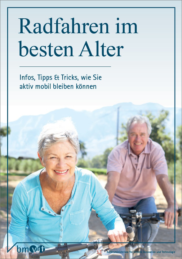 Titelblatt "Radfahren im Alter"