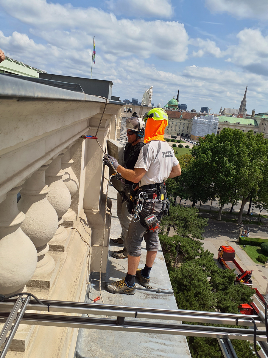 Ein Ersatzquartier wird begutachtet