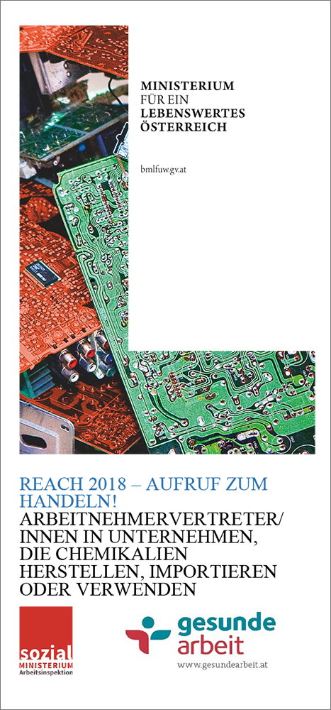 Information zu REACH 2018 - ArbeitnehmerInnen
