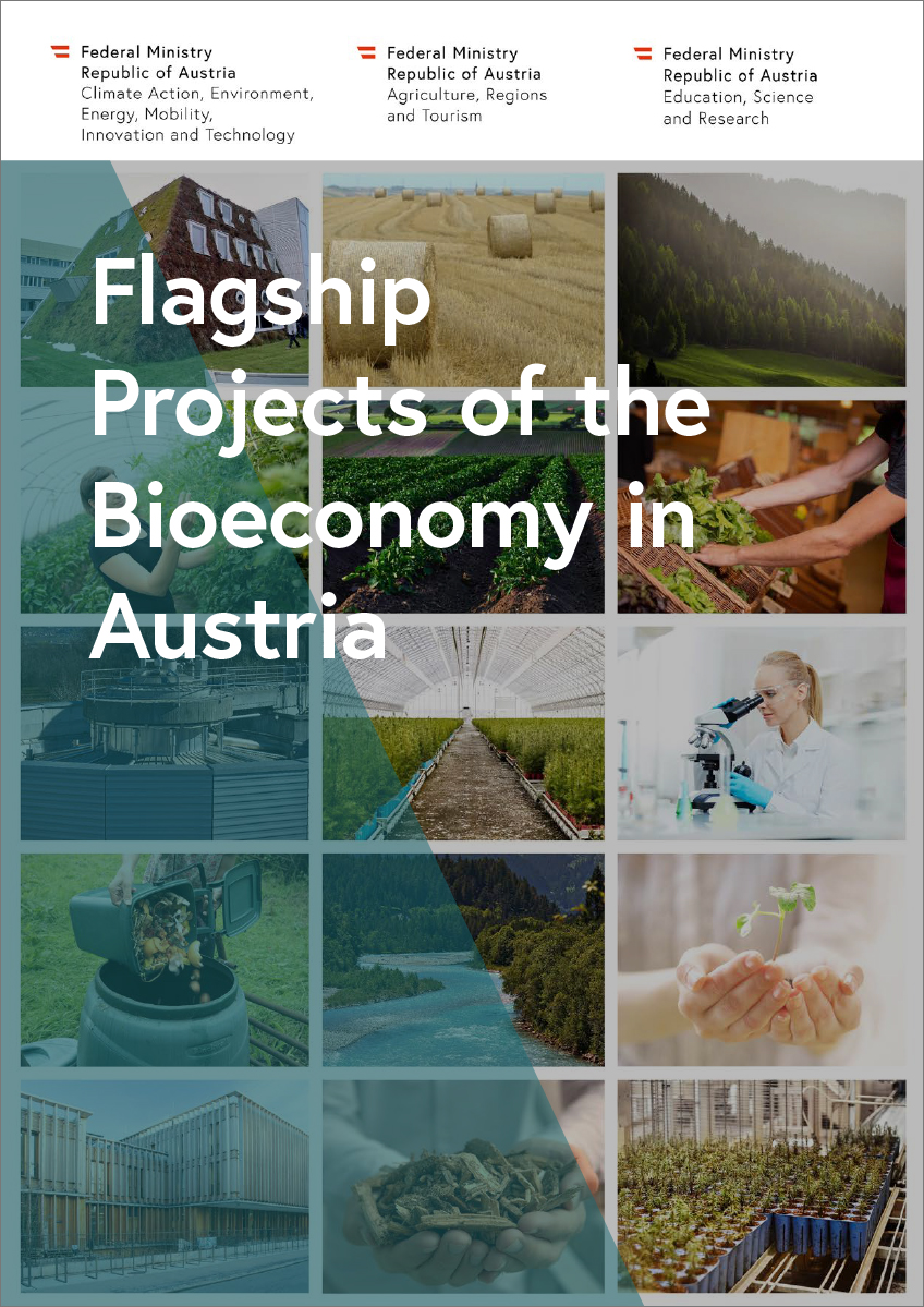 Cover "Flagship Projects of the Bioeconomy in Austria"