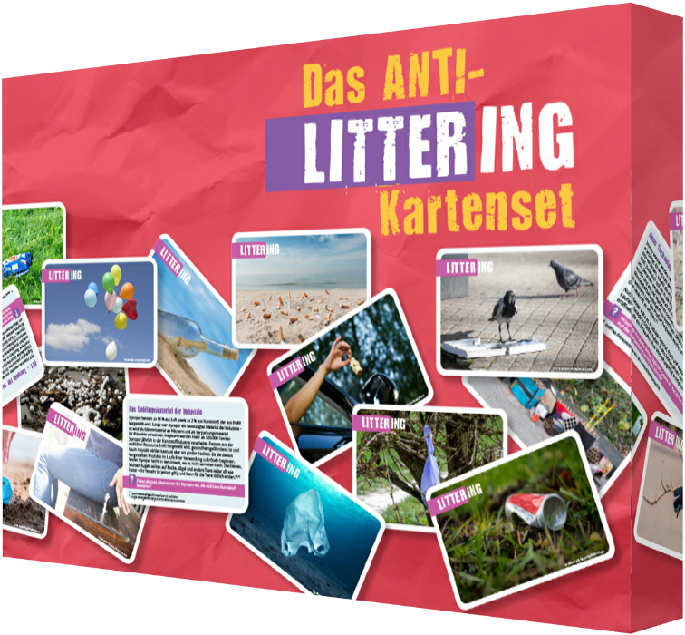 Titelbild vom Anti-Littering-Kartenset