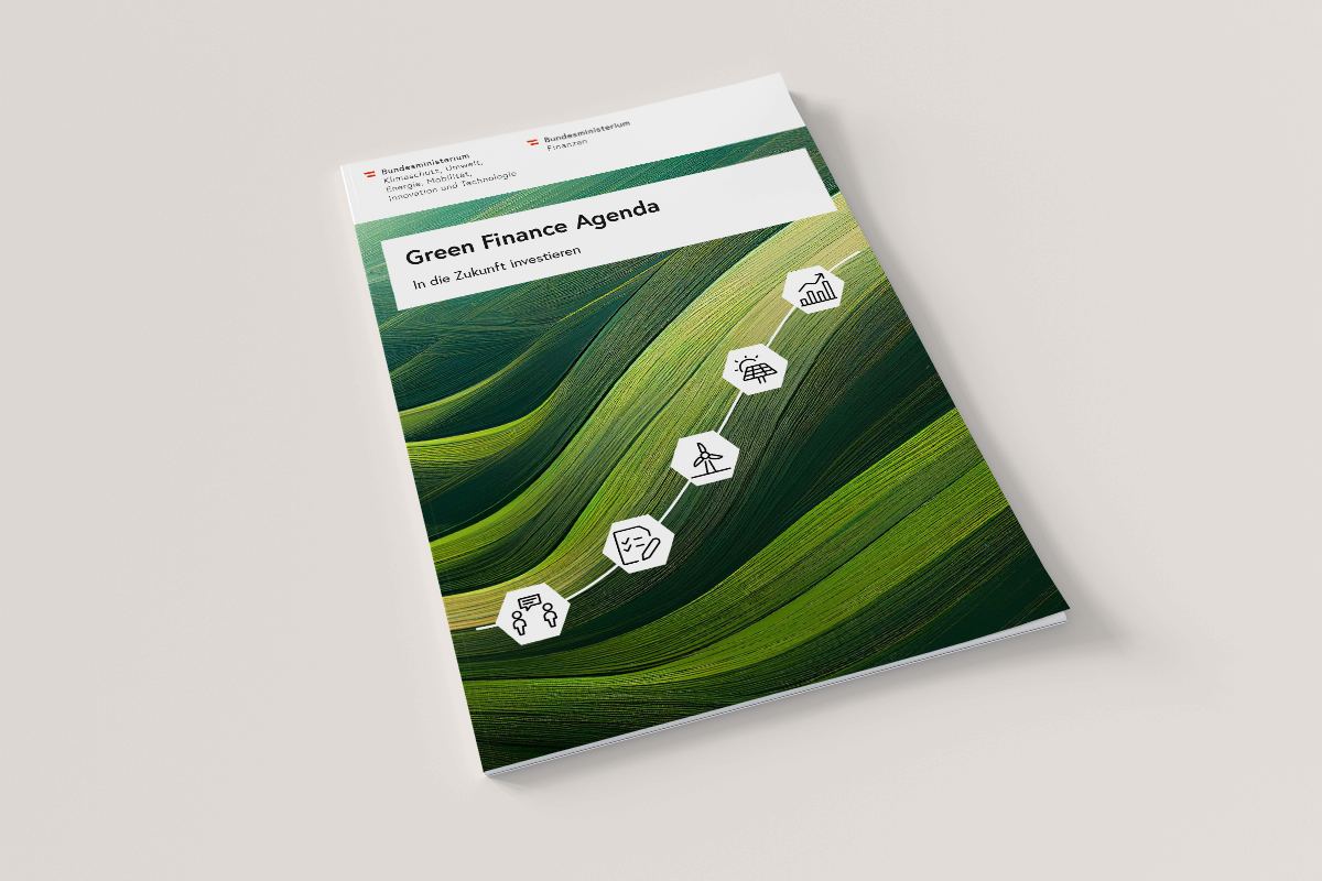 Titelblatt "Green Finance Agenda"