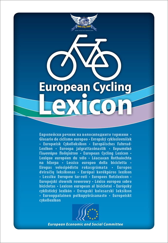 Titelbaltt der Broschüre Fahrradlexikon
