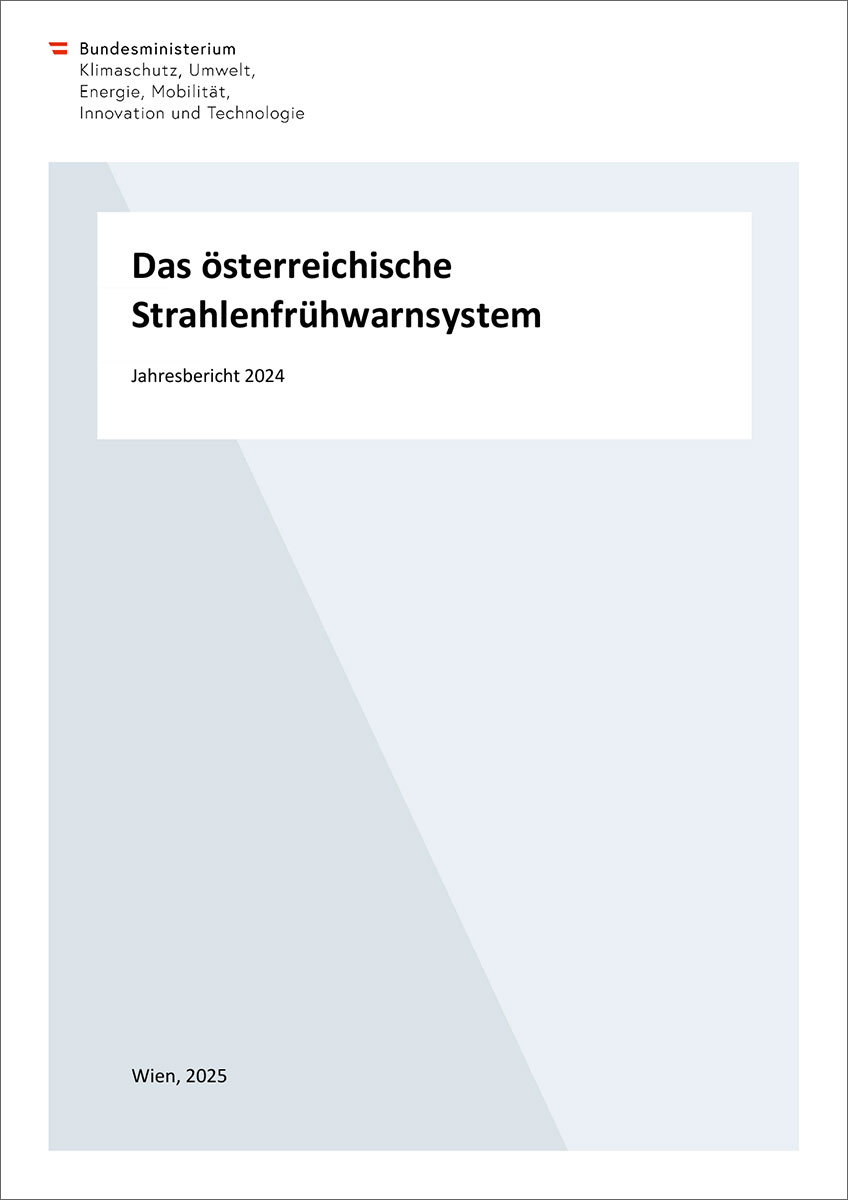 Das österreichische Strahlenfrühwarnsystem 2024 Titelbild