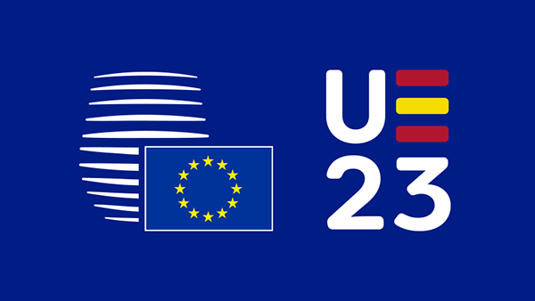 Logo der spanischen Ratspräsidentschaft 2023