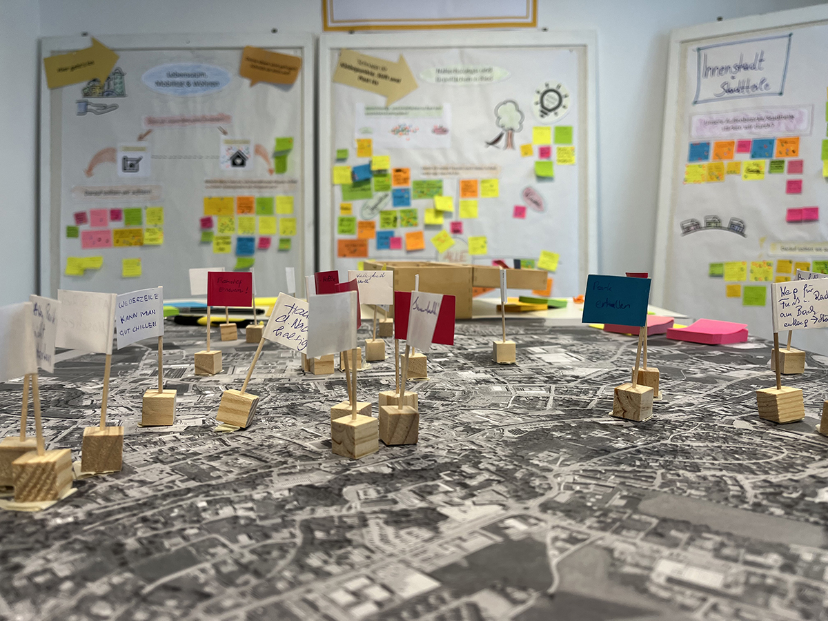 Ideensammlung im Zuge der Architekturtage 2024