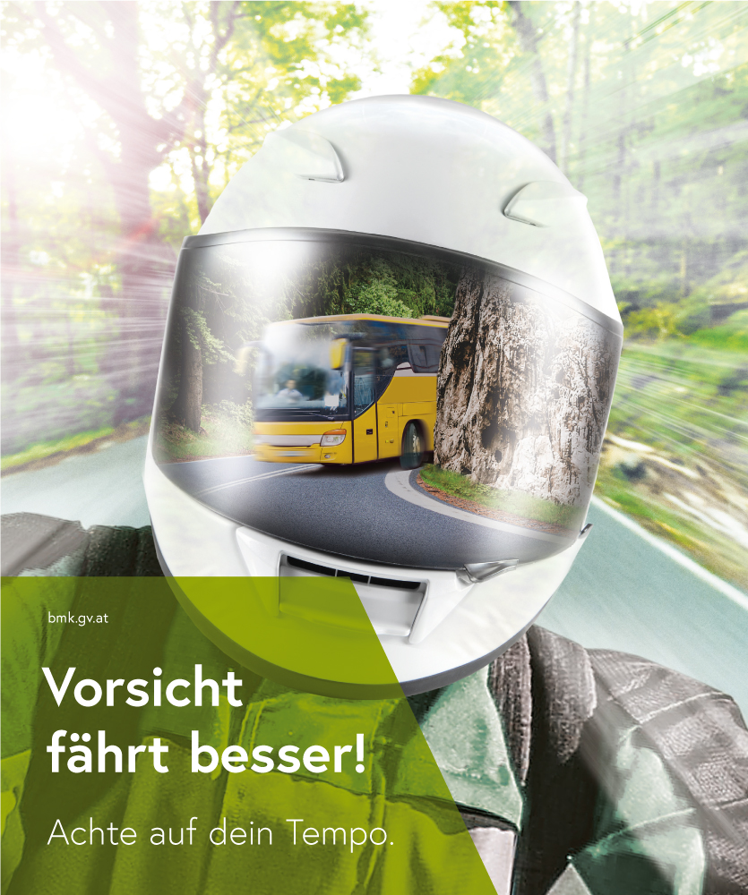 Bild nur Kampagne "Vorsicht fährt besser!" 