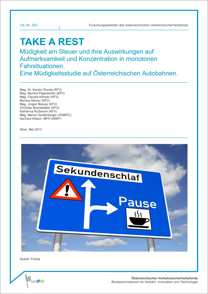 Titelbild TAKE A REST