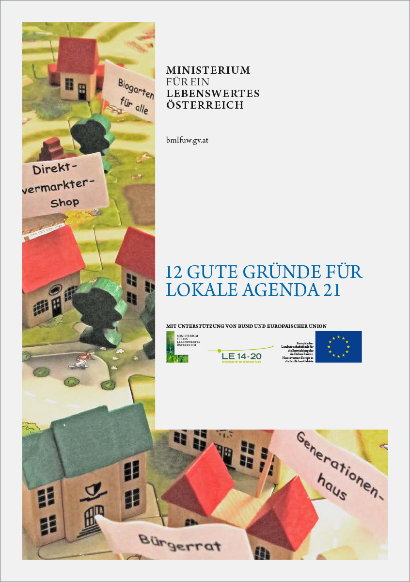 Titelblatt "12 Gute Gründe für Lokale Agenda 21"
