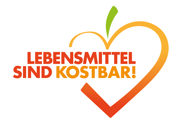 Logo Lebensmittel sind kostbar