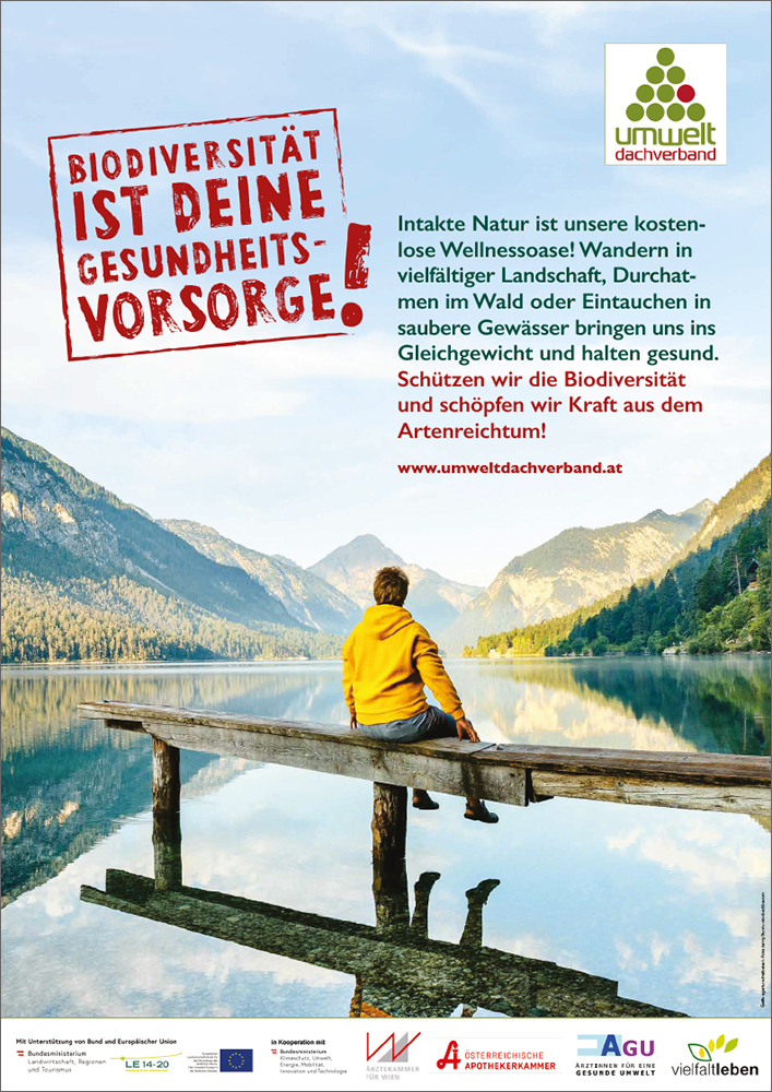 Umweltdachverband Biodiversität Plakat