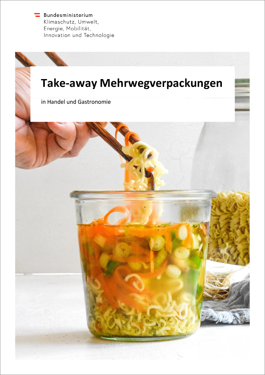 Titelblatt "Take-away Mehrwegverpackungen"