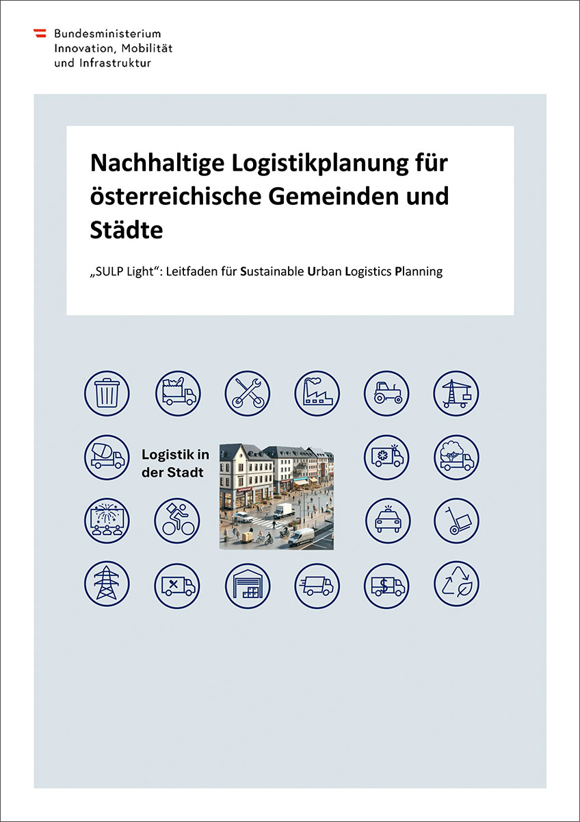 Titelbild Ratgeber Sustainable Urban Logistics Planning