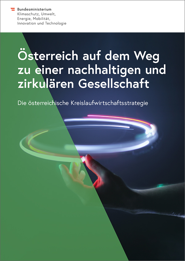 Titelseite der Kreislaufwirtschaftsstrategie 2022