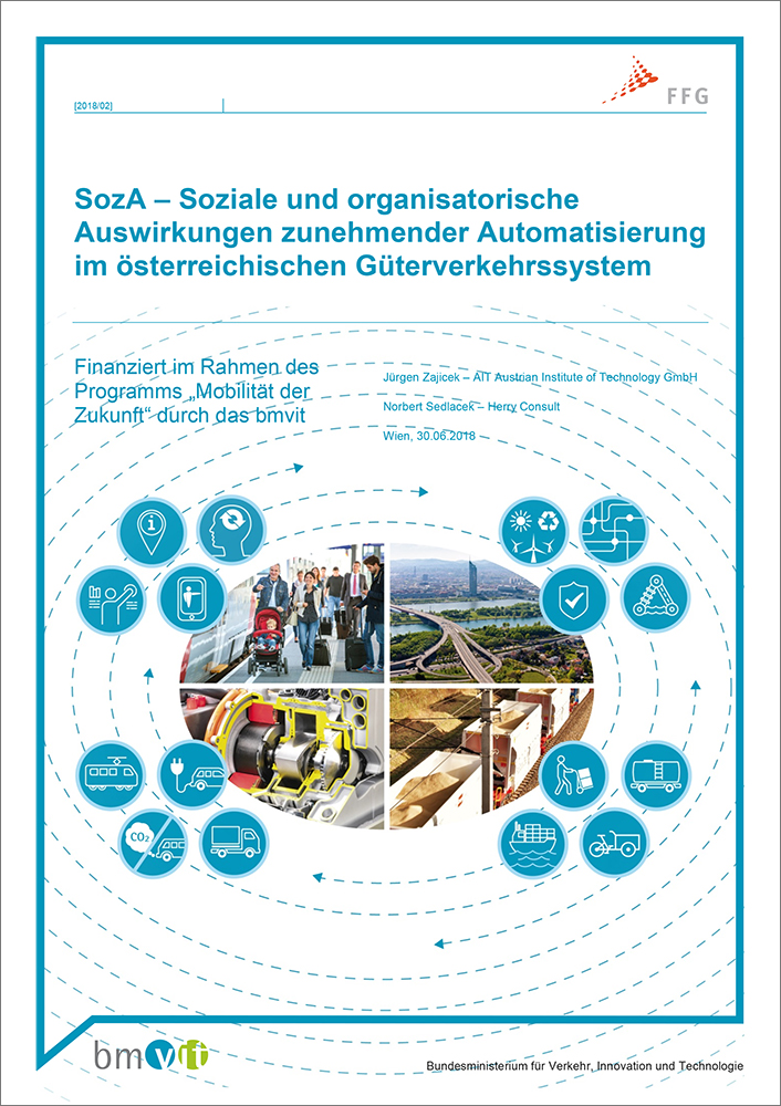 Cover Soziale und organisatorische Auswirkungen zunehmender Automatisierung